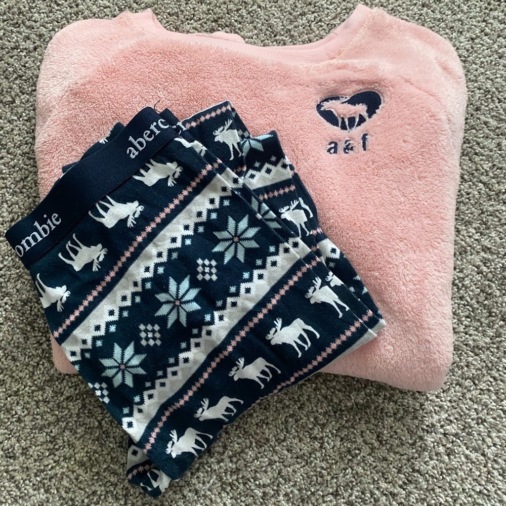 Abercrombie kids pj set